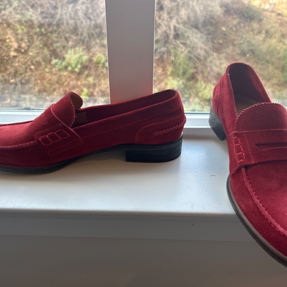 New. Giorgio’s Palm beach: Red penny loafer. EU Size : 42